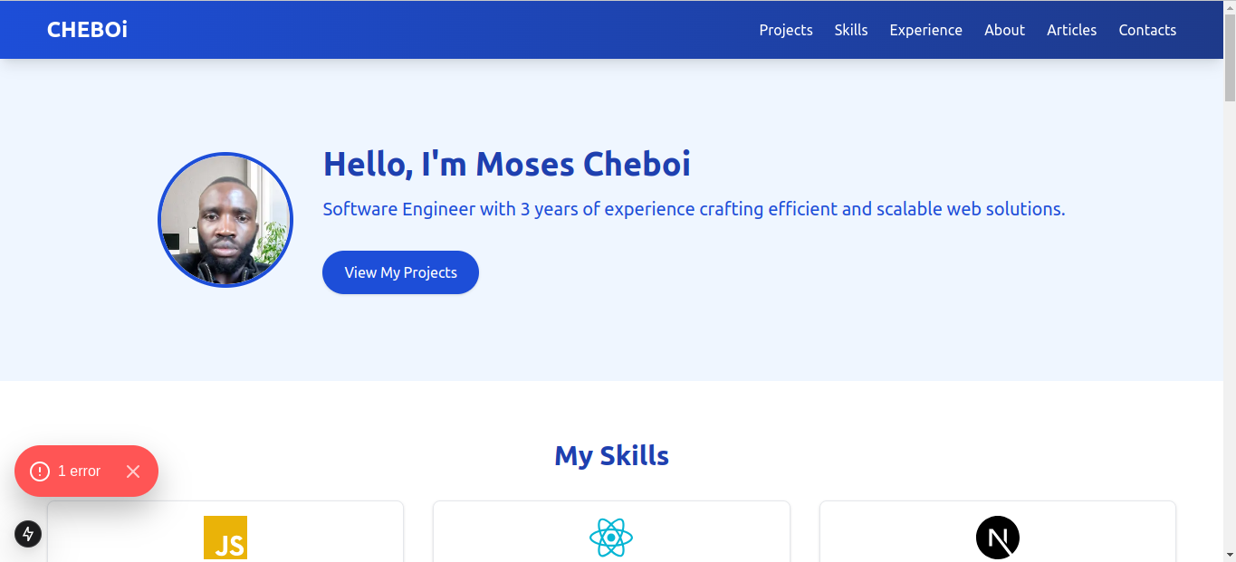 Portfolio Website